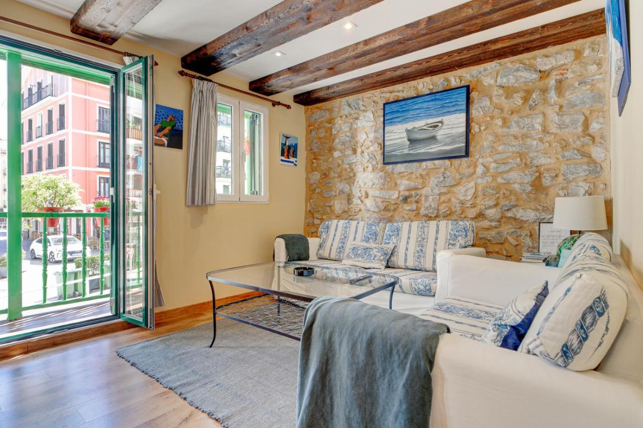 Maravilloso Apartamento, Hondarribia, Terraza, 4Pax Kültér fotó