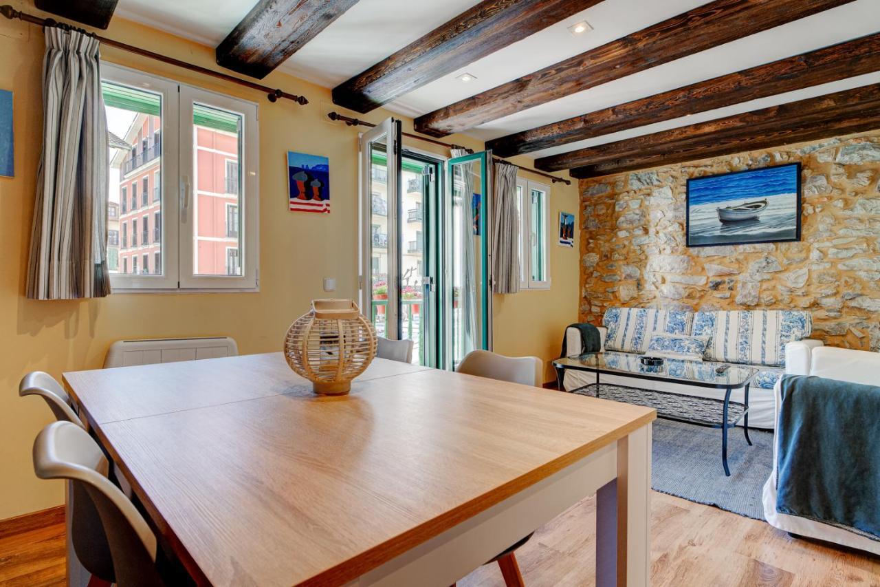 Maravilloso Apartamento, Hondarribia, Terraza, 4Pax Kültér fotó