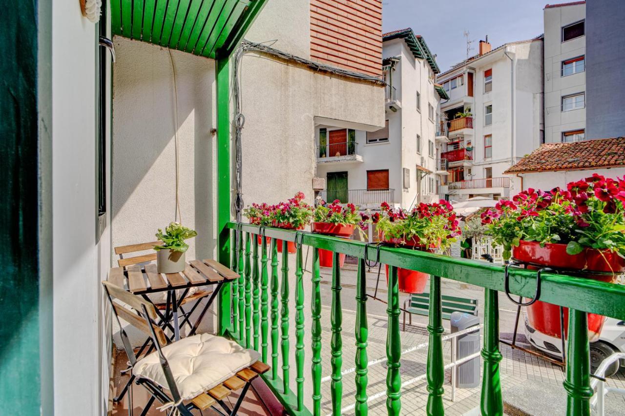 Maravilloso Apartamento, Hondarribia, Terraza, 4Pax Kültér fotó
